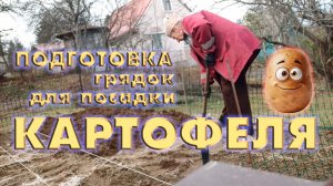 Подготовка грядок для посадки картофеля, укропа и петрушки!