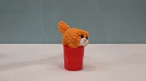 котёнок Крапелька и семечко