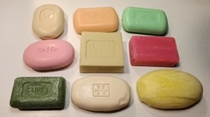 ASMR SOAP CUTTING 💚💛🤍💕 Резка сухого мыла, в конце большой жмяк