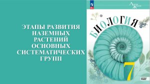 Урок 21. Этапы развития наземных растений основных систематических групп