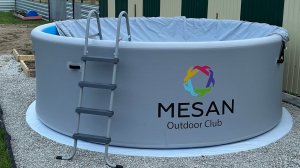 Бассейн MESAN. Оборудование для бассейна 2026. #бассейн #подогревбассейна #mesan #песчаныйфильтр