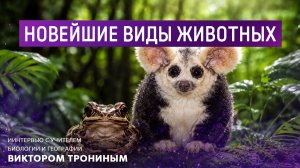 Новейшие виды животных. Интервью с учителем биологии Виктором Трониным