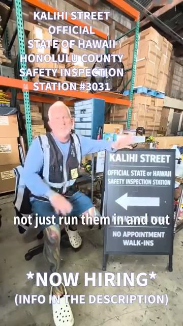EMPLOYMENT COMMERCIAL WITH JEREMY KALIHI STREET SAFETY INSPECTION STATION #3031 смотреть онлайн