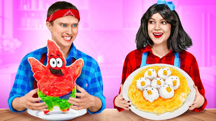 Парни vs девушки: кто победит в кулинарном челлендже? 😱 смотреть онлайн