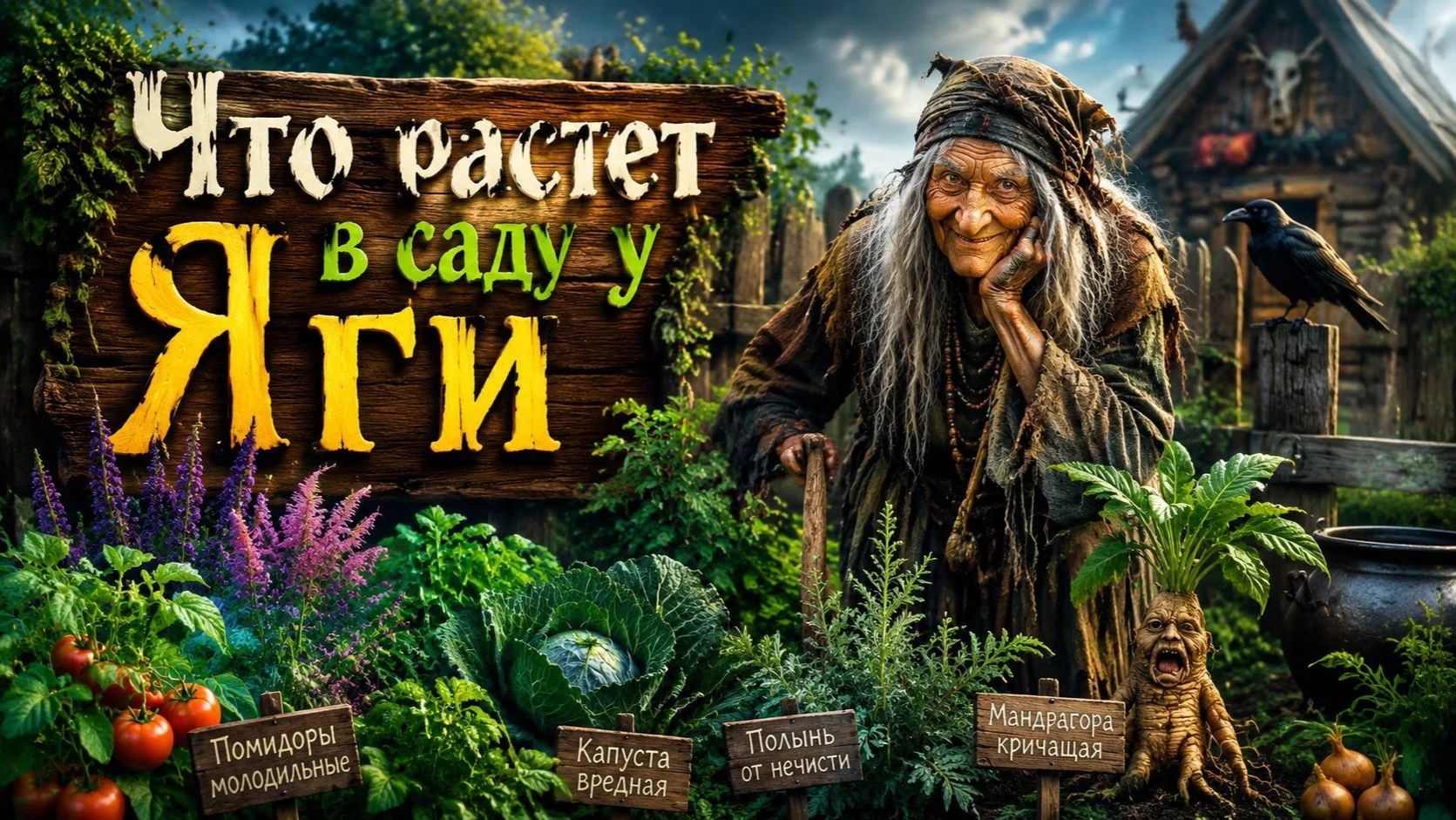 Что растет в саду у Яги