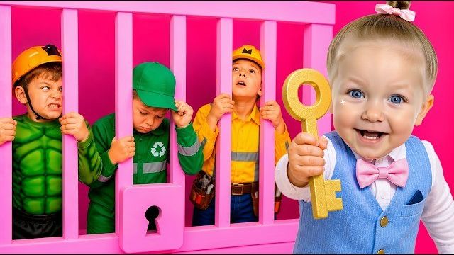 Настоящий воришка ещё на свободе? Ева-полицейский на страже порядка!