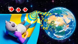 ЭКСТРЕМАЛЬНЫЙ СПУСК СО СКОЛЬЗКОЙ ГОРКИ В ГТА 5 ? - РЕАЛЬНАЯ ЖИЗНЬ ГТА 5