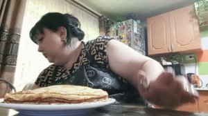 Сегодня у нас вкуснейшие манты,и нежнейшие блины