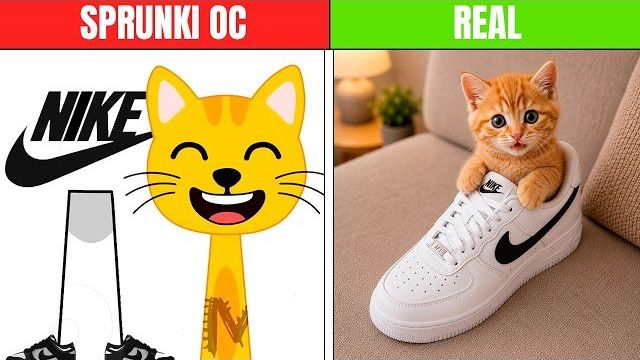СПРУНКИ ОС: Cat Emoji ПРОТИВ Nike В РЕАЛЬНОЙ ЖИЗНИ смотреть онлайн