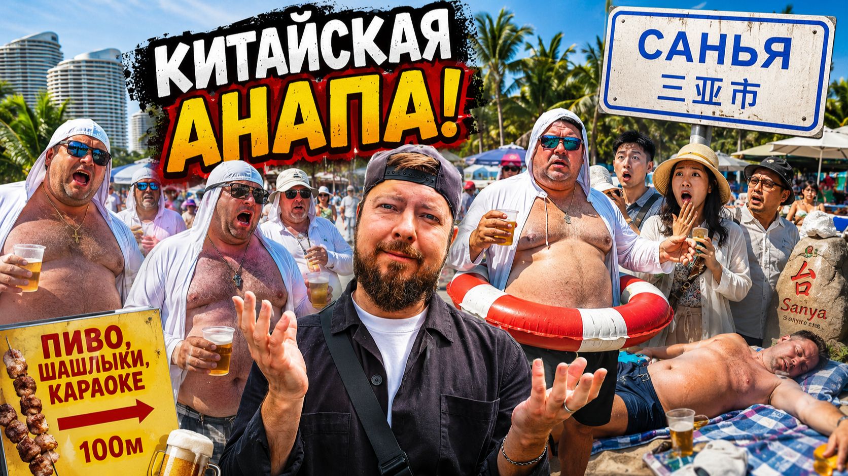 ХАЙНАНЬ (САНЬЯ) | Анапа с Алиэкспресс, полчища русских туристов и заброшки за 1 000 000 000 баксов смотреть онлайн