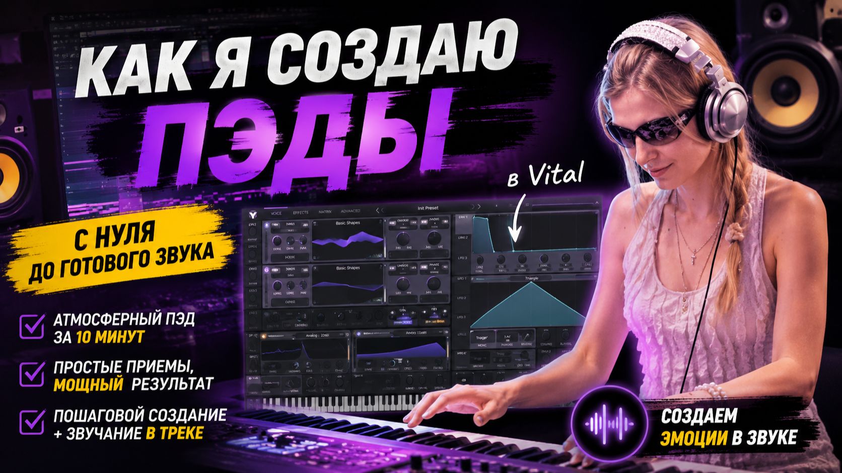 Пэды, которые звучат профессионально! Быстрый метод создания
