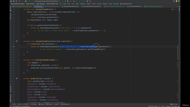 25. Testing Order Service domain logic - Part 2 смотреть онлайн