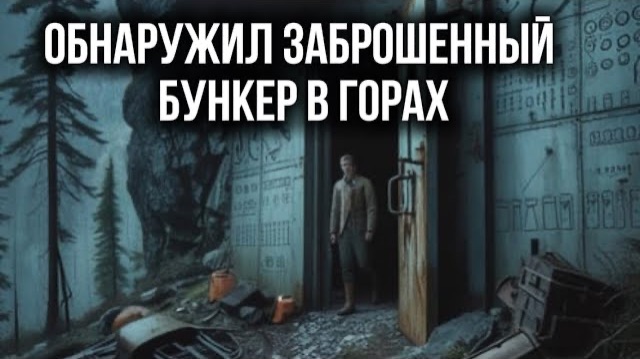 Обнаружил Заброшенный БУНКЕР в Горах… Там Было НЕЧТО Странное..