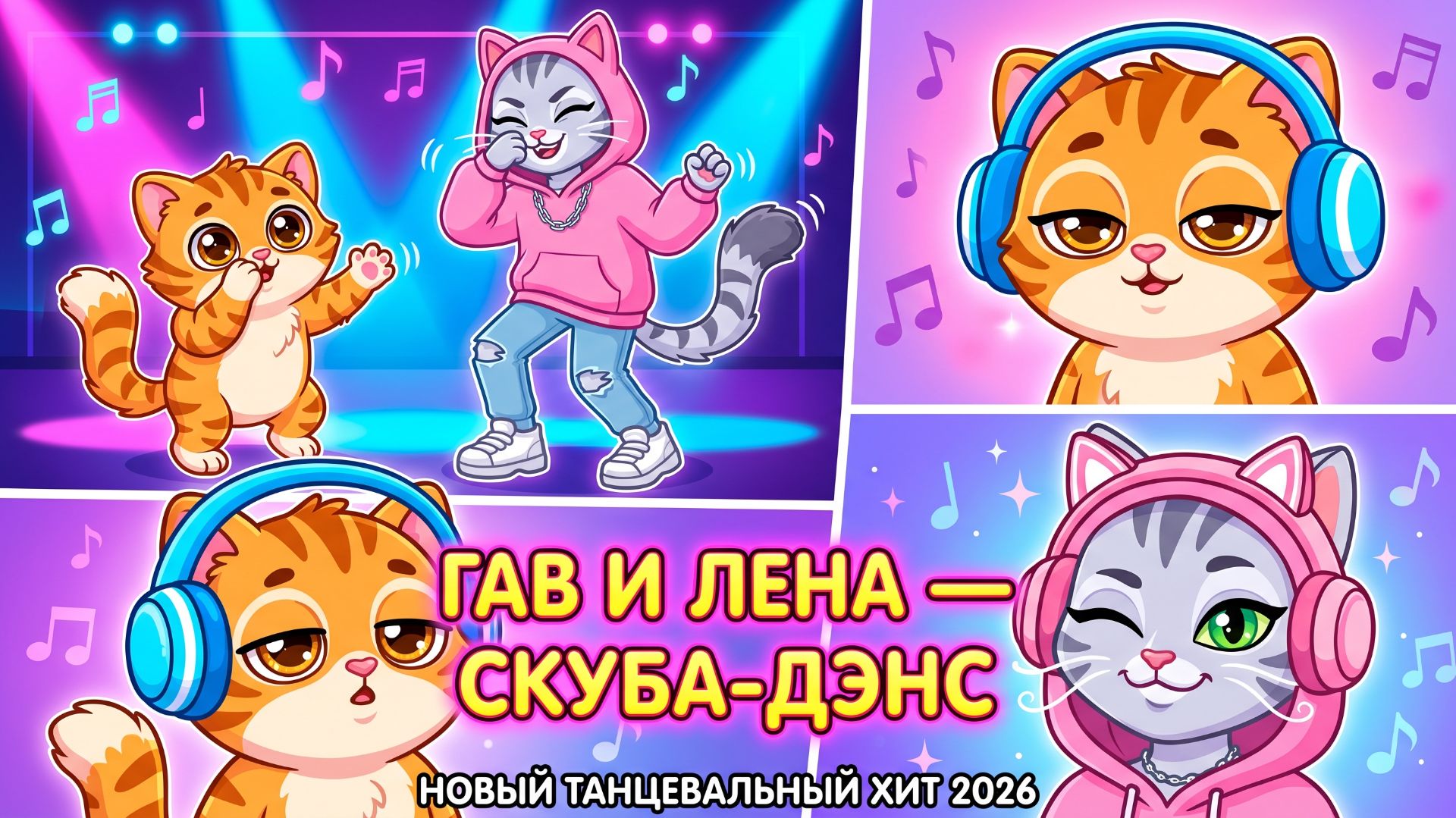 🎵 ГАВ И ЛЕНА — СКУБА-ДЭНС | Новый танцевальный хит 2026