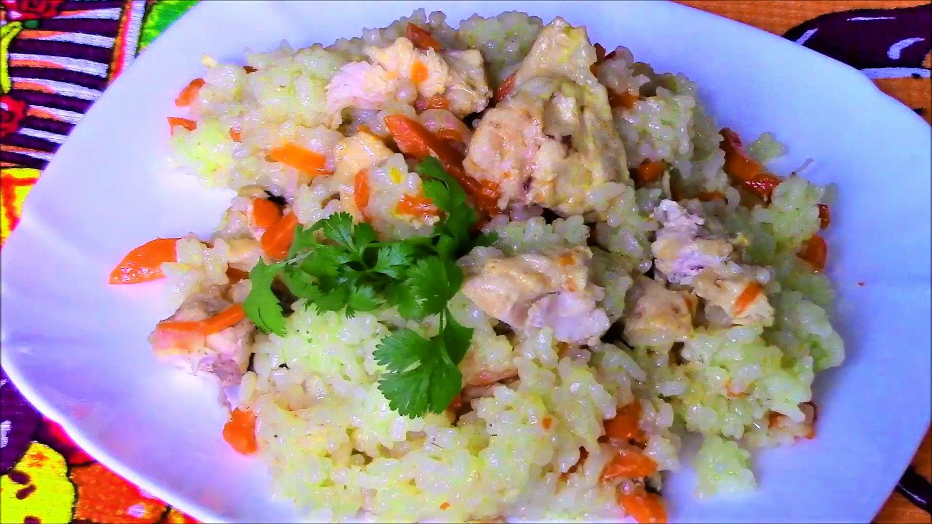 Самый простой и быстрый плов в мультиварке, ленивый плов.