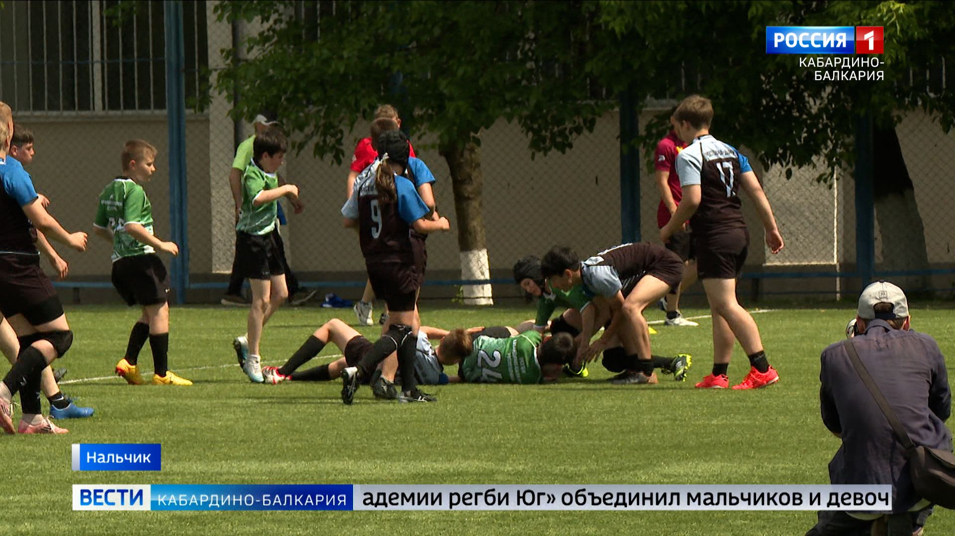 Соревнования по регби среди юных и взрослых спортсменов состоялись в Нальчике
