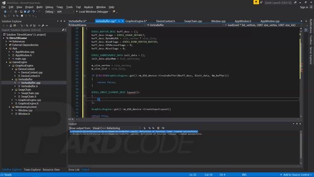 C++ 3D Game Tutorial 5 Drawing a Triangle смотреть онлайн