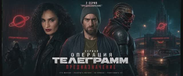 2 серия Операция Телеграм Предназначение | AI Short FilmИИ Seedance 2.0 смотреть онлайн
