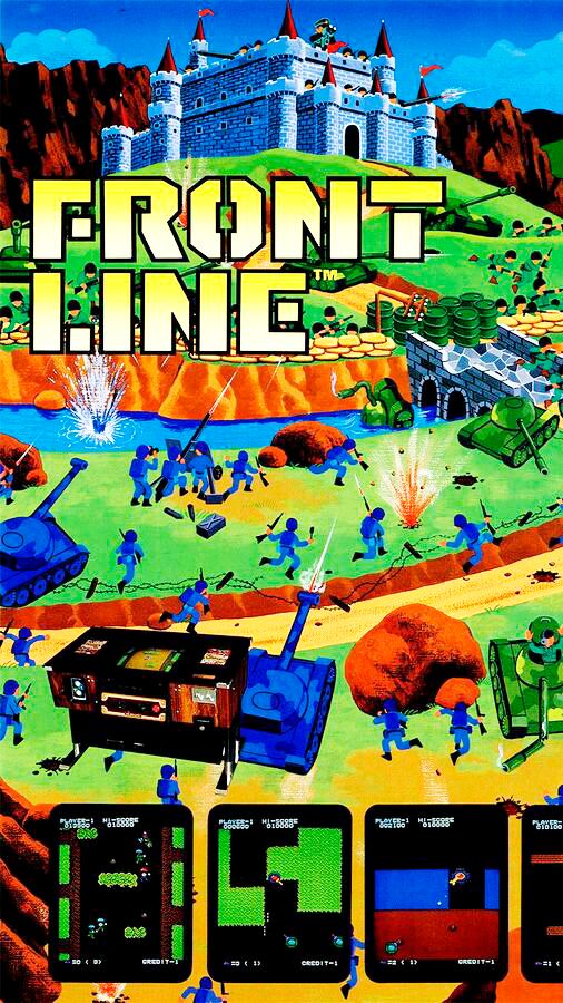 FRONT LINE - Dendy(NES) Игры 90-х