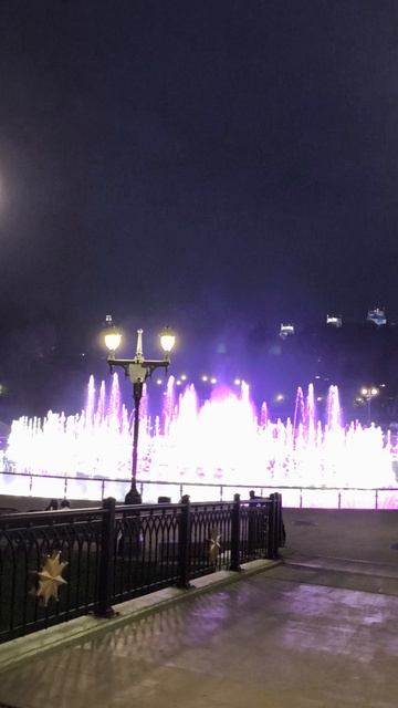 Поющий фонтан Царицыно Москва