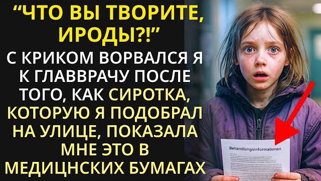 Истории из жизни| Сиротка прочитала договор в клинике |Аудио рассказы|Жизненные истории