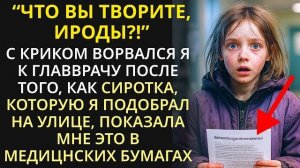 Истории из жизни| Сиротка прочитала договор в клинике |Аудио рассказы|Жизненные истории