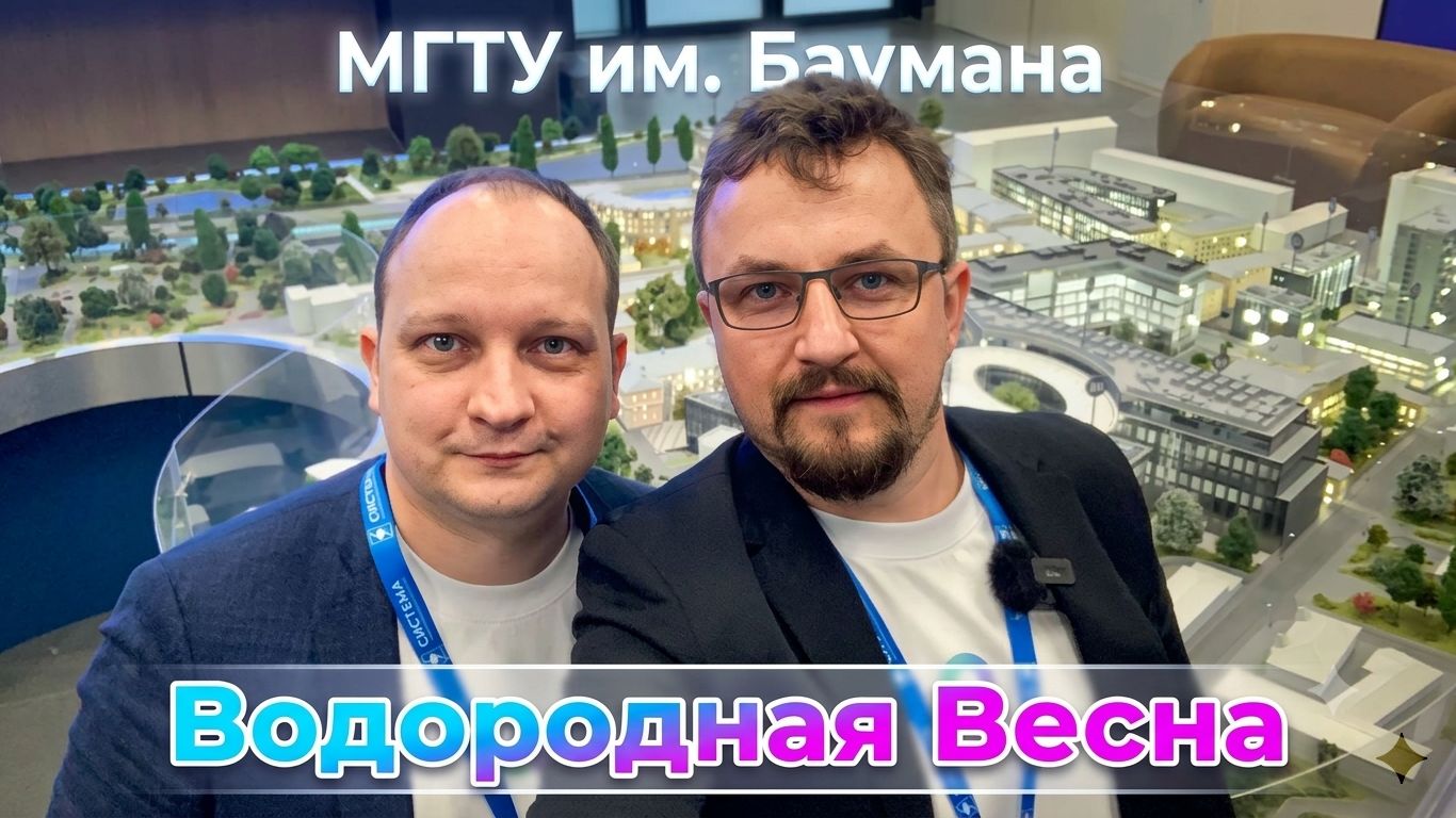 Форум Водородная Весна в МГТУ им. Баумана