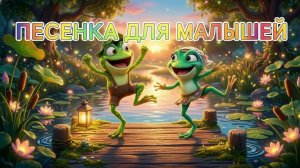 Песня лягушат ) Развивающие мультики-песенки для детей 👶Детские песни и песенки )