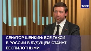 Сенатор Шейкин: все такси в России в будущем станут беспилотными
