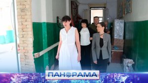 ⚡️ Ирина Куксенкова посетила Амросиевскую школу, где проходит ремонт