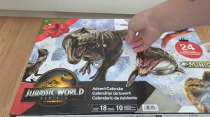 Адвент календарь Mattel Jurassic world #1