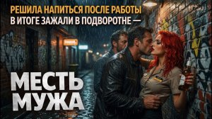 РЕШИЛА НАПИТЬСЯ ПОСЛЕ РАБОТЫ В ИТОГЕ ЗАЖАЛИ В ПОДВОРОТНЕ I МЕСТЬ МУЖА