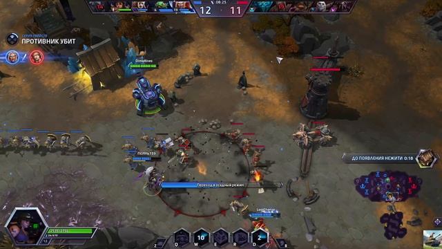 Heroes Of The Storm. Сержант Кувалда, осадный танк имбища запредельная