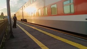 ЭП2К с поездом Санкт Петербург Брянск