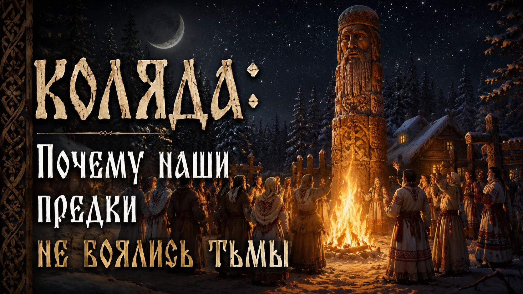 КОЛЯДА: Почему наши предки не боялись тьмы