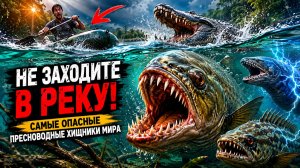 Не Заходите в Реку! Самые Опасные Пресноводные Хищники Мира