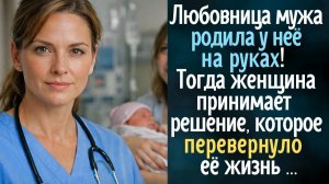 Любовница мужа родила у неё на руках! Тогда женщина приняла решение, которое перевернуло жизнь ...