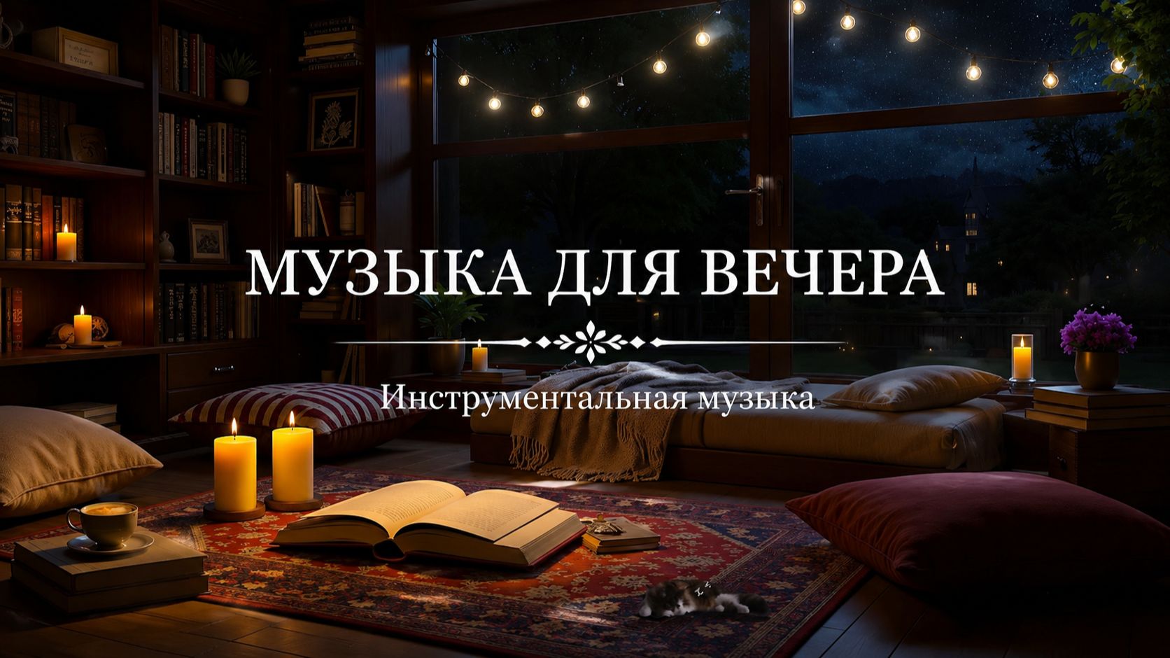 Вечерний джаз для снятия стресса и глубокого сна — Спокойная инструментальная музыка