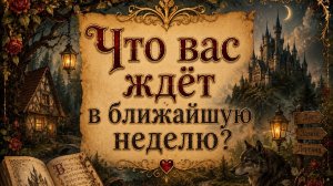 Что вас ждёт в ближайшую неделю? Гадание на Tarot расклад онлайн