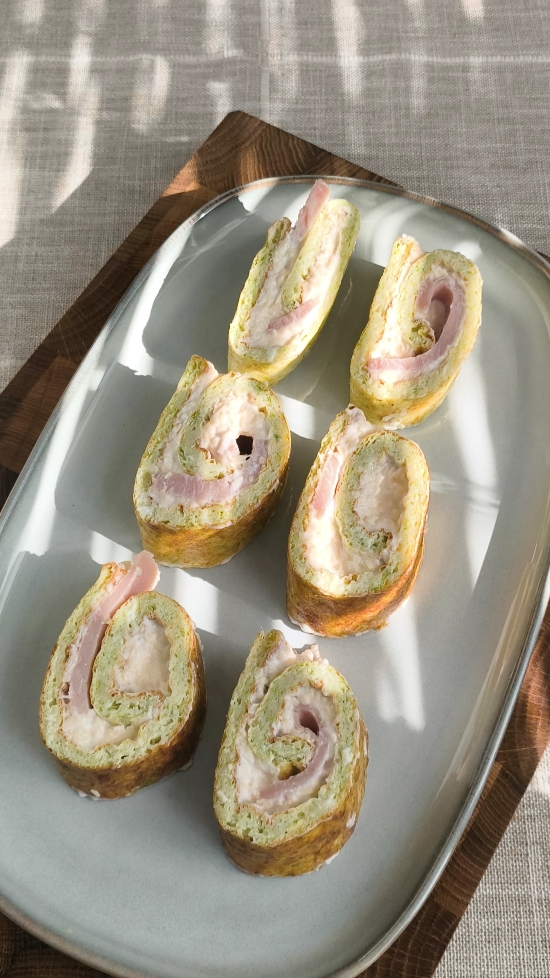 Кабачковый рулет с начинкой🤤