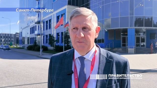 Премьер-министр Андрей Чертков побывал на площадке особой экономической зоны «Санкт-Петербург»