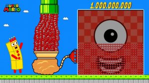 ЧИСЛО 3 + 1 000 000 ЧИСЕЛ 1 СТАНОВЯТСЯ ГИГАНТСКИМ СУПЕРБЛОКОМ | ИГРОВАЯ АНИМАЦИЯ