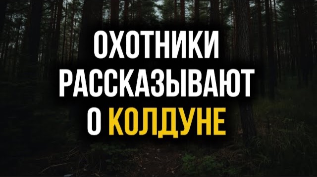 ОХОТНИКИ рассказывают о Колдуне — но НАУКА не верит. Запись с лесной камеры изменила все смотреть онлайн