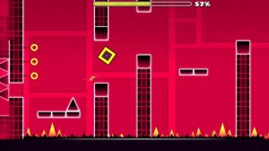 играю в geometry dash, но на каждый уровень 1 попытка.