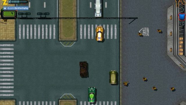 34. Прохождение GTA 2 - Миссия 28 - Автоспаринг! (Район 2, Деревенщины)