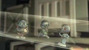 Фрагмент из фильма «Полет на Луну» — Посадка (2008)