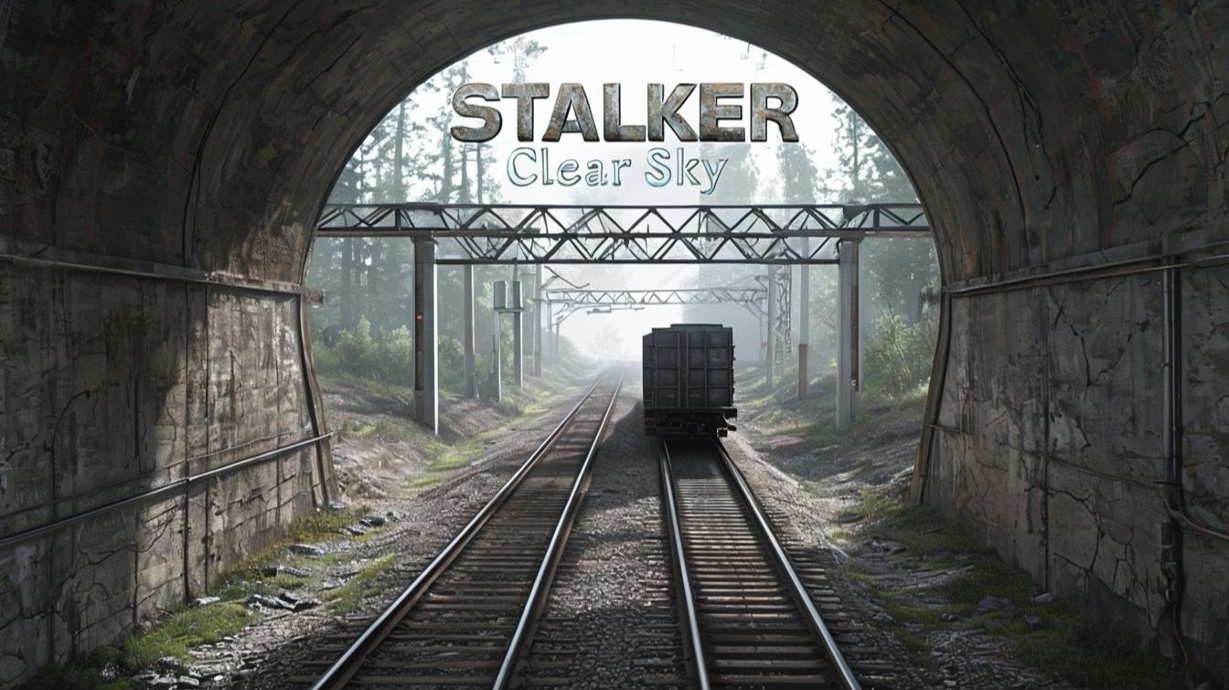 STALKER Clear Sky №48 Режим "Исследователь"4k 60к/с - Бандитский тоннель.
