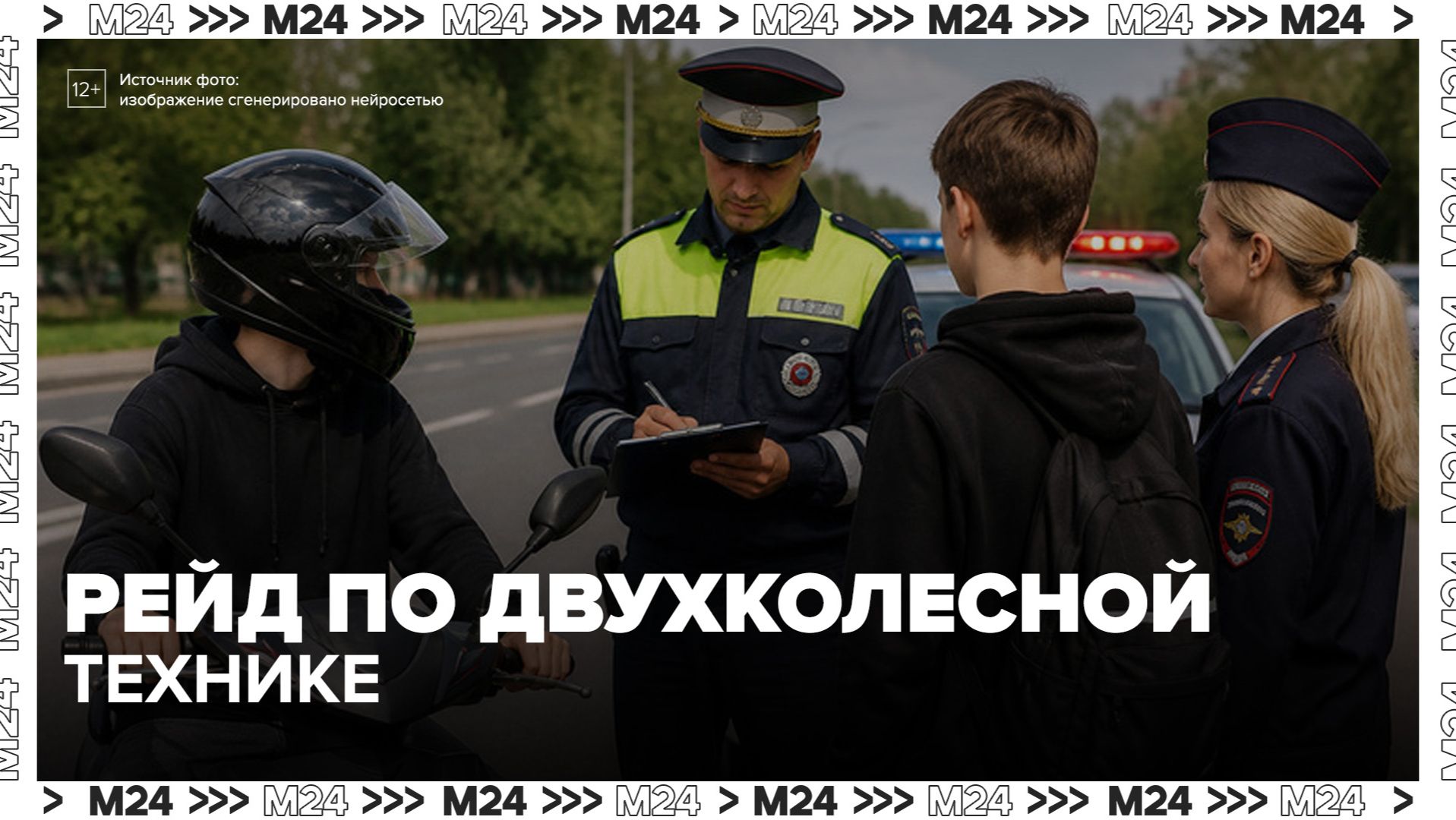 Рейд по двухколесной технике стартует в столичном регионе смотреть онлайн