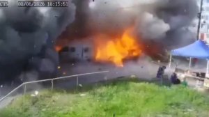 УДАР ПО ЗАПОРОЖЬЮ СЕГОДНЯ. ПВО ВСУ герань сбили прямо на остановку: 2 человека погибли, 15  ранены