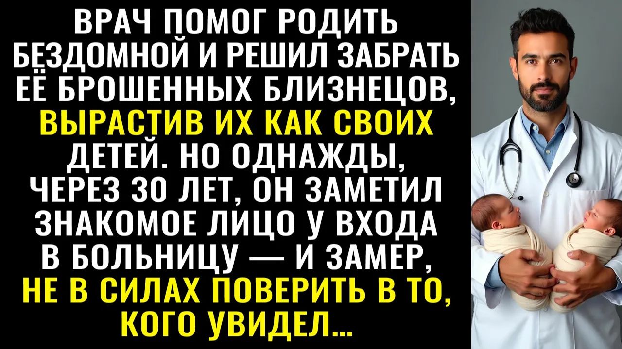 Истории из жизни| Врач помог роженице-бомжихе |Аудио рассказы|Жизненные истории смотреть онлайн